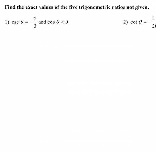 Does anyone know how to do trig ratios?? Please help!!