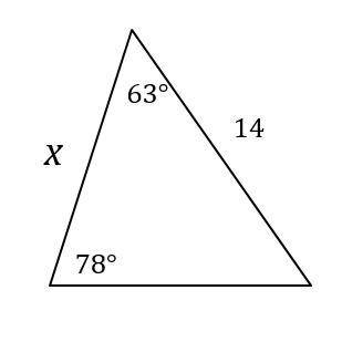 Please answer this correctly and you will receive 30 POINTS!!! Thank you :) Use the Law of Sines and