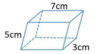 Find the volume of the shape. (Use picture below)