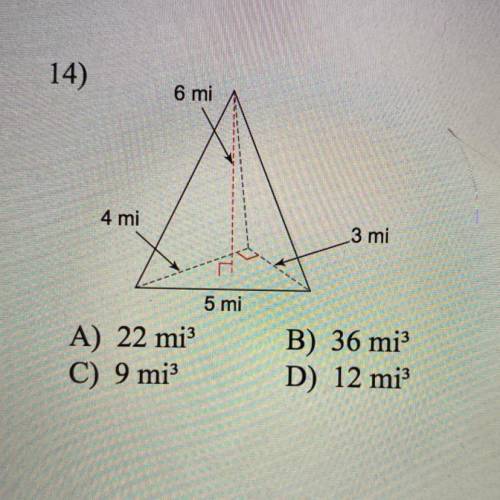 Find the volume please Explain if u can