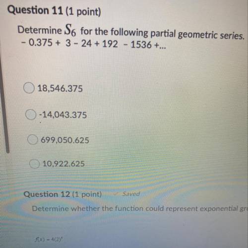 Question 11. NEED THIS ANSWERED ASAP!