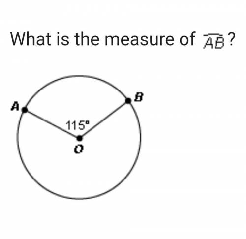 What is the measure? Geometry Question