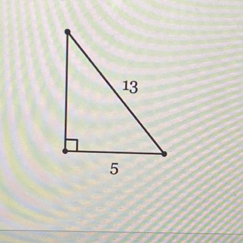 Find exact length of the third side