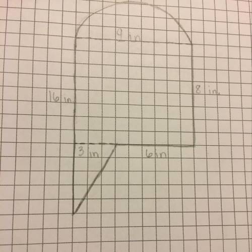 Can someone help me find the area and perimeter of the composite figure?