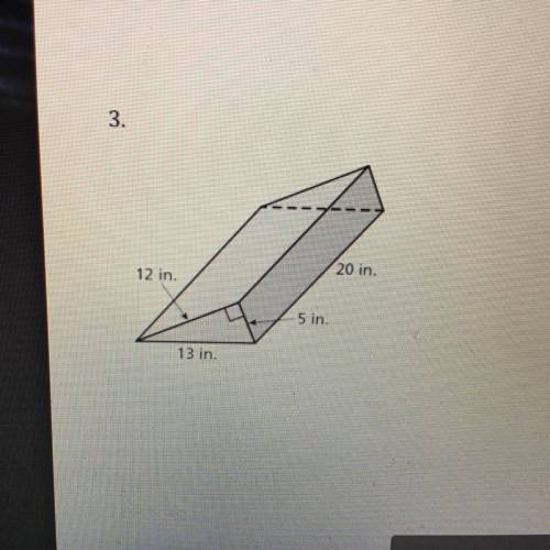 What us the surface area of the triangular prism