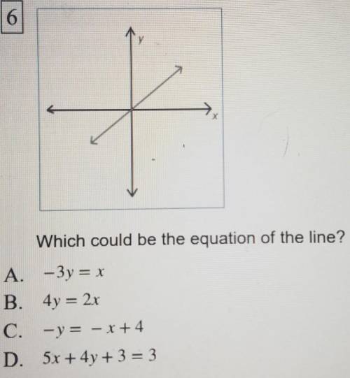 Which could be an equation