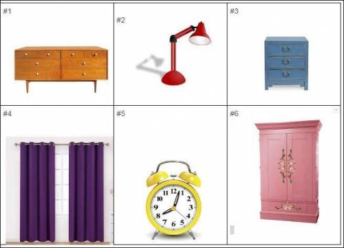 WRITE the question and answer for each set of pictures below. USE a different color for the question