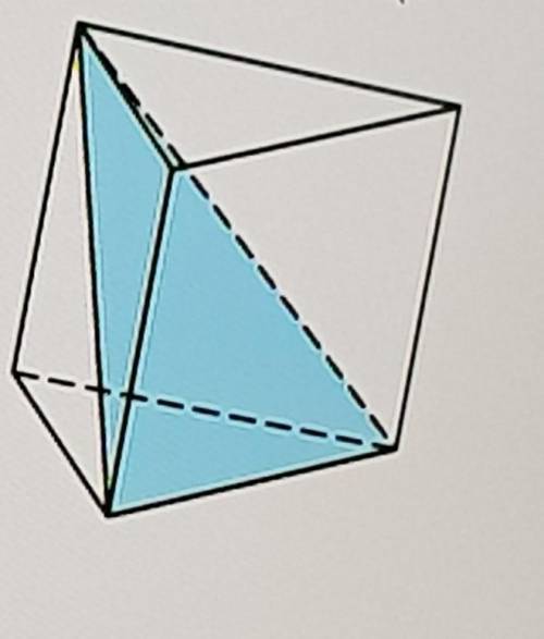 A triangular metal plate with a triangular metal plate placed in a box with a regular triangular pri