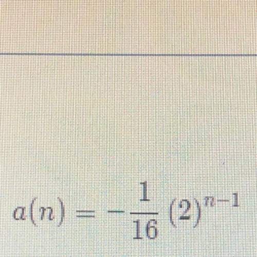 What is the 4th term in the sequence ?