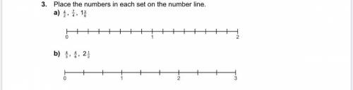 Pls help me with placing those numbers on the number line.