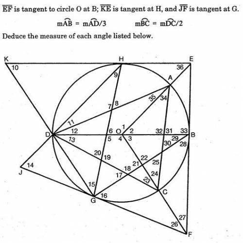 Can someone help me figure out this big circle problem? I really need to at least get the arcs, but