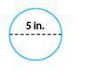 Find the circumference of the circle. Use 3.14 for π. Round to the nearest hundredth, if necessary.