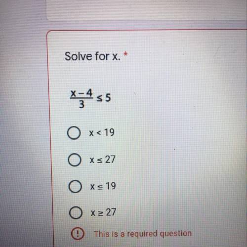 Solve for X Tysm!! I need help ASAP