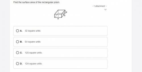 Find the surface area of the rectangular prism.
