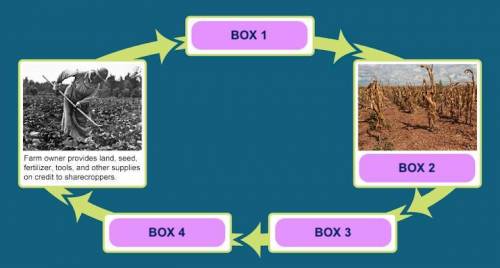 Please help me match which answers go in which box! -Sharecroppers promise larger part of harvest -S