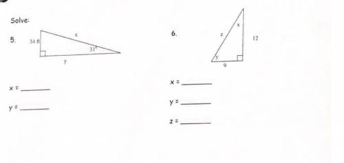 NEED HELP WITH TRIG please show work as i am trying to learn the material i'm really puzzled. its so