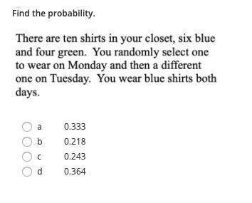 Please help me with this probability question!