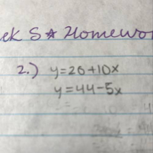 How do I solve this equation to find x and y