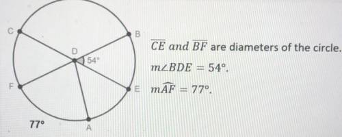 Please help quickly!  What is the measure of Arc CB. How did you determine this?