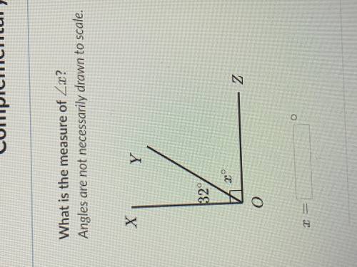 Complementary and supplementary angles please answer