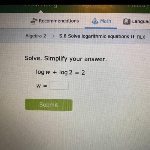 Solve. Simplify your answer