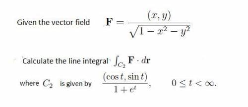 Line integral calculus. Help!!