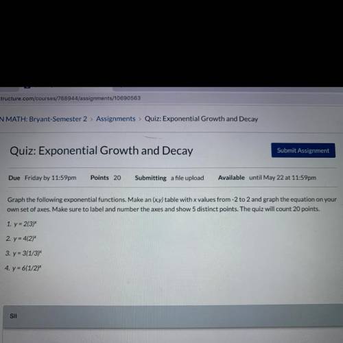 Graph the following exponential functions. Please help i have no idea whats going on