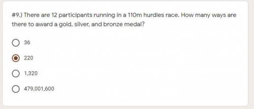 There are 12 participants running in a 110m hurdles race. How many ways are there to award a gold, s
