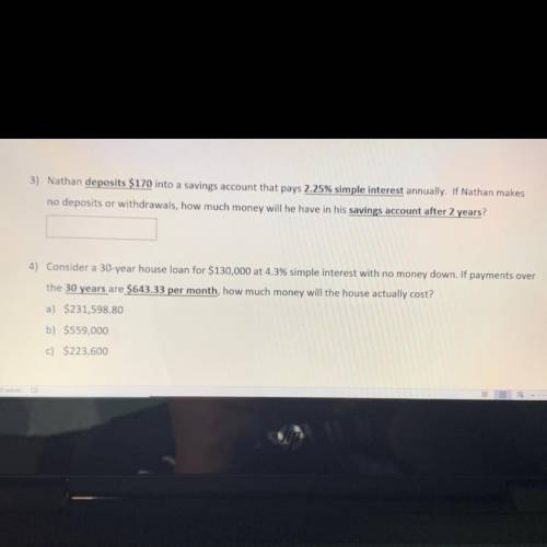 What are the answers to the question please need help