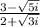 \frac{3-\sqrt{5i} }{2+\sqrt{3i} }