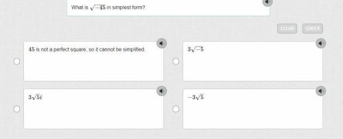 What is −45−−−−√ in simplest form?
