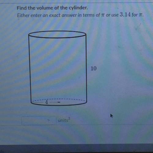 Find the volume of this shape
