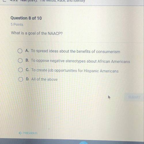 What is a goal of the NAACP? Please