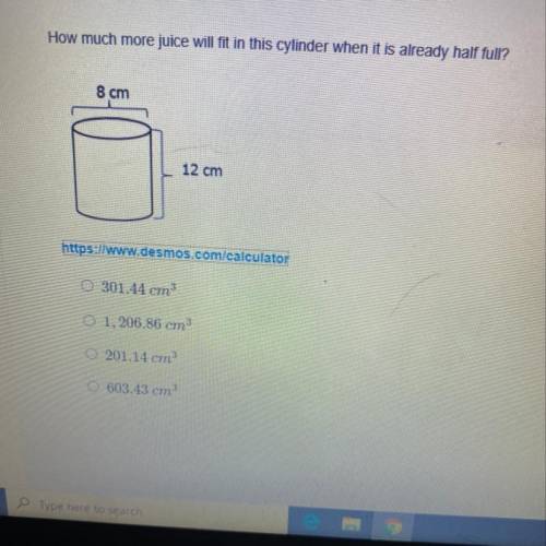 How much more juice will fit in the cylinder since its already full