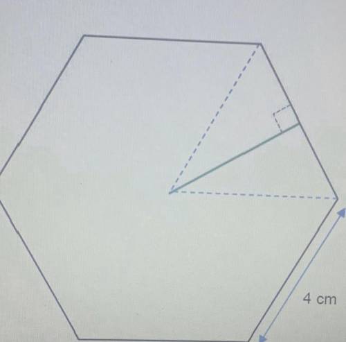 PLEASE HELP QUICKLY. IM STRESSED Use the diagram of a REGULAR HEXAGON and follow these steps to sol