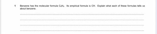 Can anyone please help answer this chemistry question?