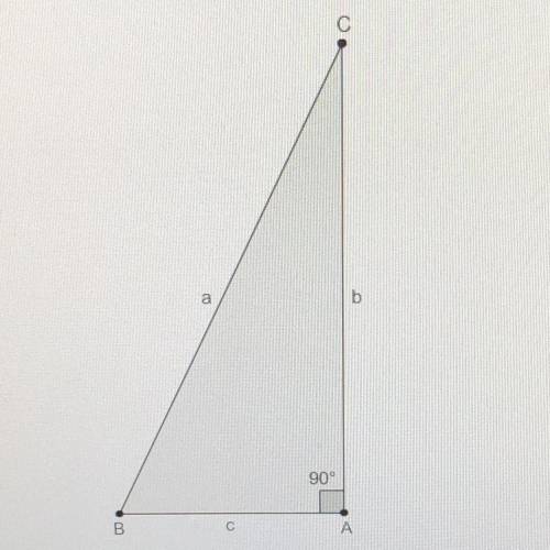 In this triangle, the product of sin B and tan C is ____ , and the product of sin C and tan B is __