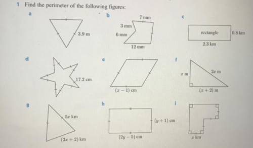 Find the perimeter Please answer HS geometry