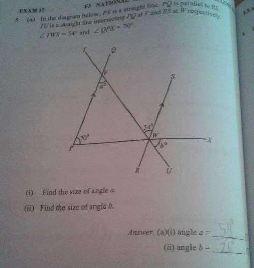 Please just help me in this question.It's very easy.The answer has been put,just show workings.