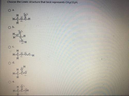 Need help with chemistry question