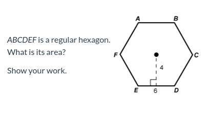 HELP!!! 40 PTS!
What is its area? Show your work