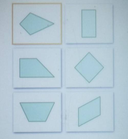 Which of these shapes is a parallelogram but not a square?Select all that are true.