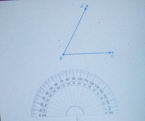 What is the measure of ABC?120°125°60°55°
