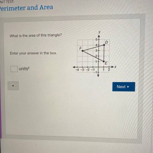 HELP ASAP PLS !!!
What is the area of this triangle?
Enter your answer in the box.