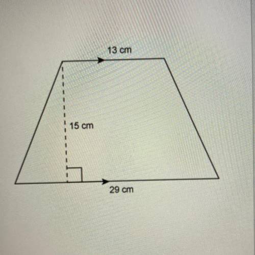 HELP PLS !! 
What is the area of this trapezoid?
Enter your answer in the box.