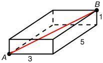 16 points!
What is the length of line AB? 
√17 
√35 
6 
4