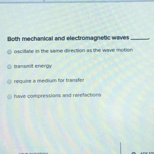 Both mechanical and electromagnetic waves