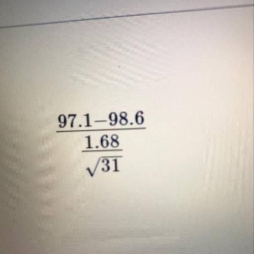 What is the answer to the math problem