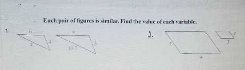 Can someone help me with these 2 questions? Thank you in advance.