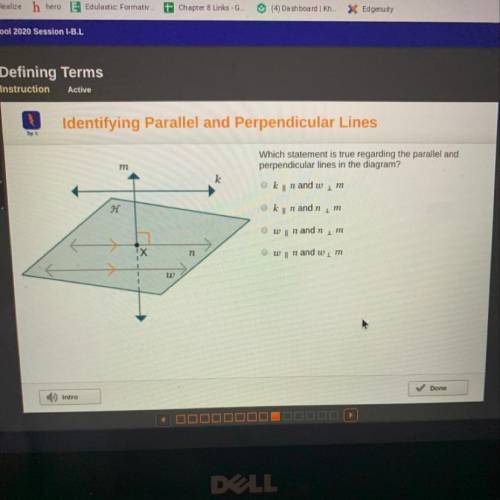 Identifying parallel and perpendicular lines